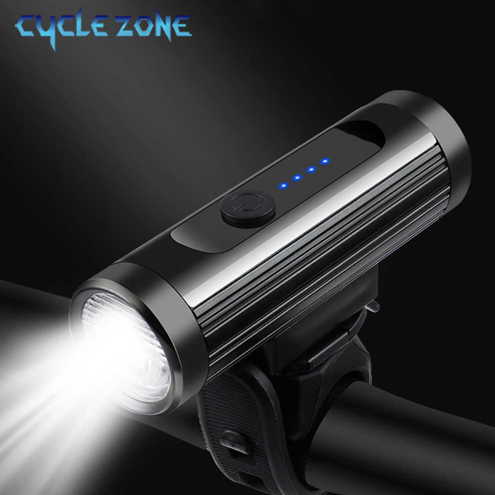 S 660LUMEN BIKE Kraftfull strålkastare laddningsbar hjälm ficklampan MTB ROAD CYKLING FRONT LJUS USB Cykellampa 0202