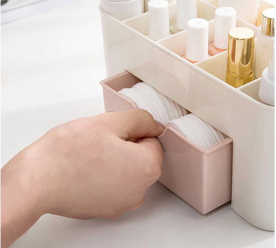 Коробка для хранения ногтей гель для снятия польской очистка хлопчатобумажной колодки маникюр организатор пластиковый дисплей контейнер для ногтей.