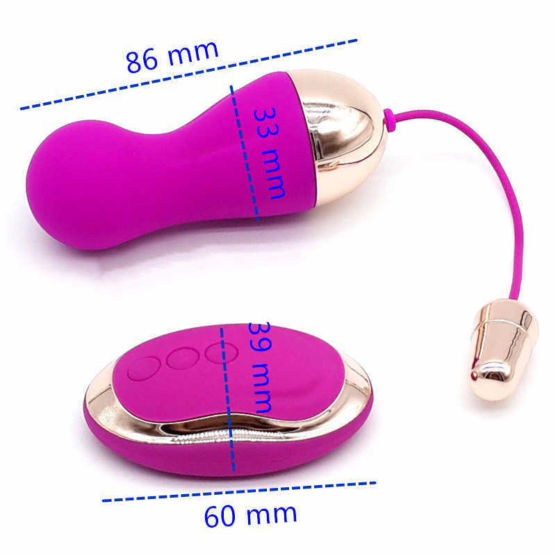 Eggs/Bullets USB Rechargeable 10 Speed Wireless Remote Control Bullet Vibrator Sex Products Love Jump Sex s Sex Toys for Women TD0151 0201