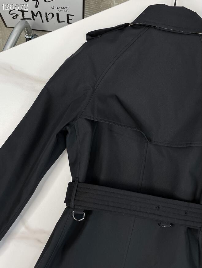 새로운 패션 영국 디자인 트렌치 코트/고품질 방수 코튼 플러스 롱 스타일 재킷/더블 브레스트 슬림 피트 트렌치/무릎 길이 트렌치 WaterL500 크기 S-XXL
