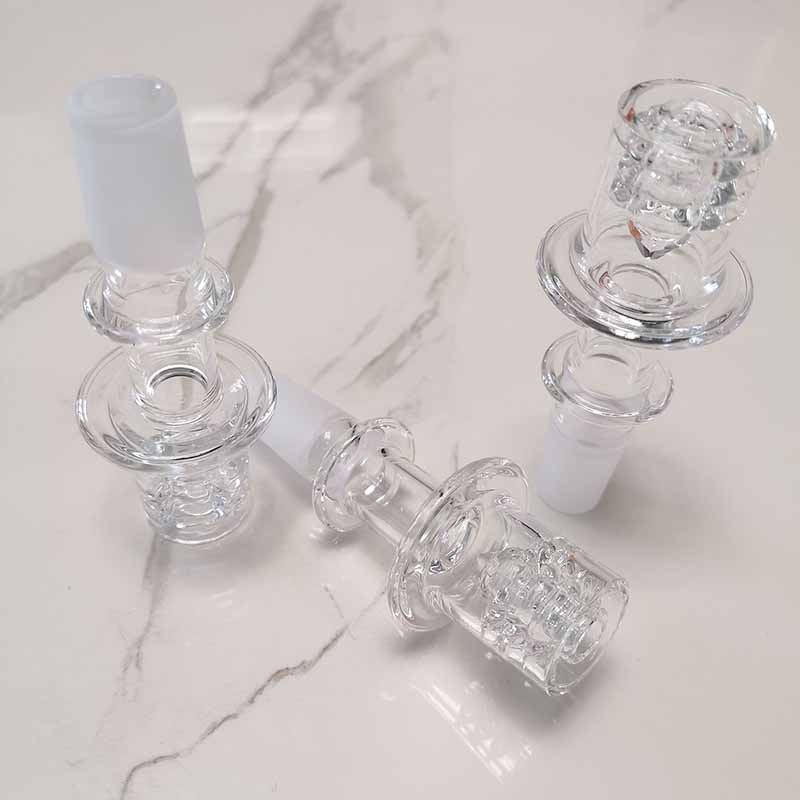 Diamond Knot Quartz Enail Banger Bangers Курительные аксессуары для ногтей 18 мм 14 мм Мужской Совместный Гвозди для масла Dab Rig Кальяны Бонги