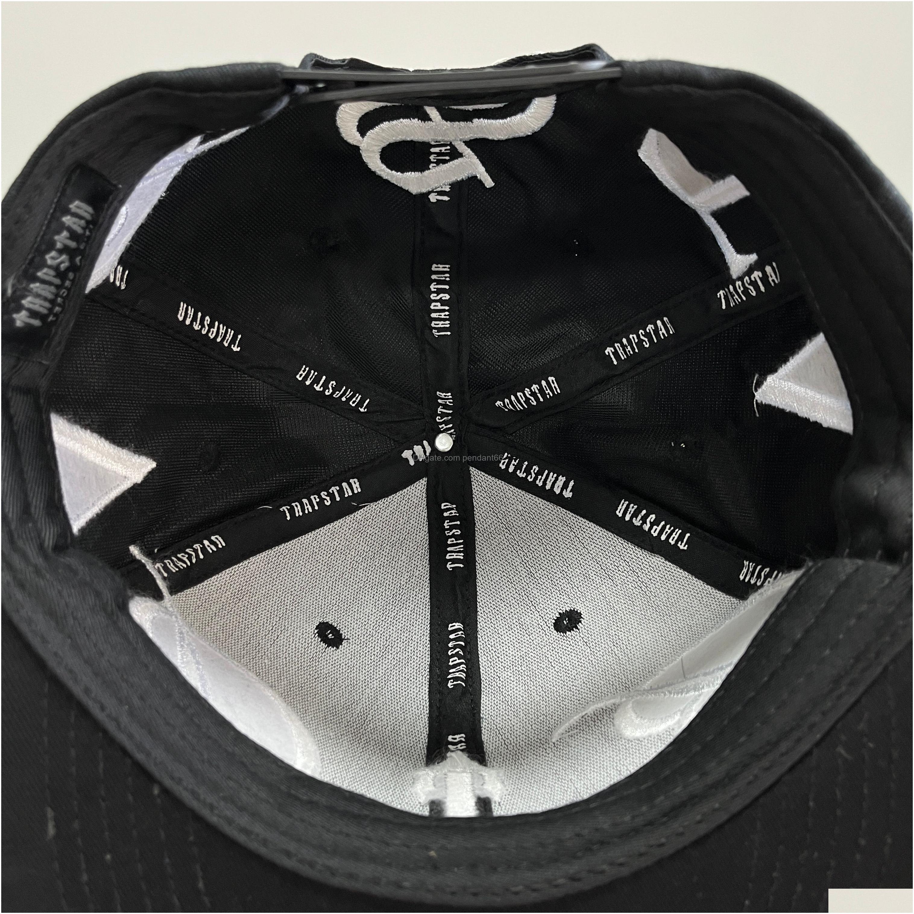 couple trapstar designer baseball cap sporty lettering embroidery casquette