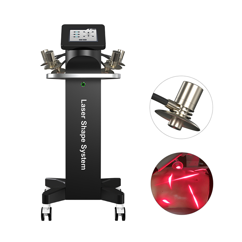 Machine Laser Lipo 6D pour éliminer les graisses, lumière verte 532nm 635nm, lumière rouge, forme brûlante, amincissante