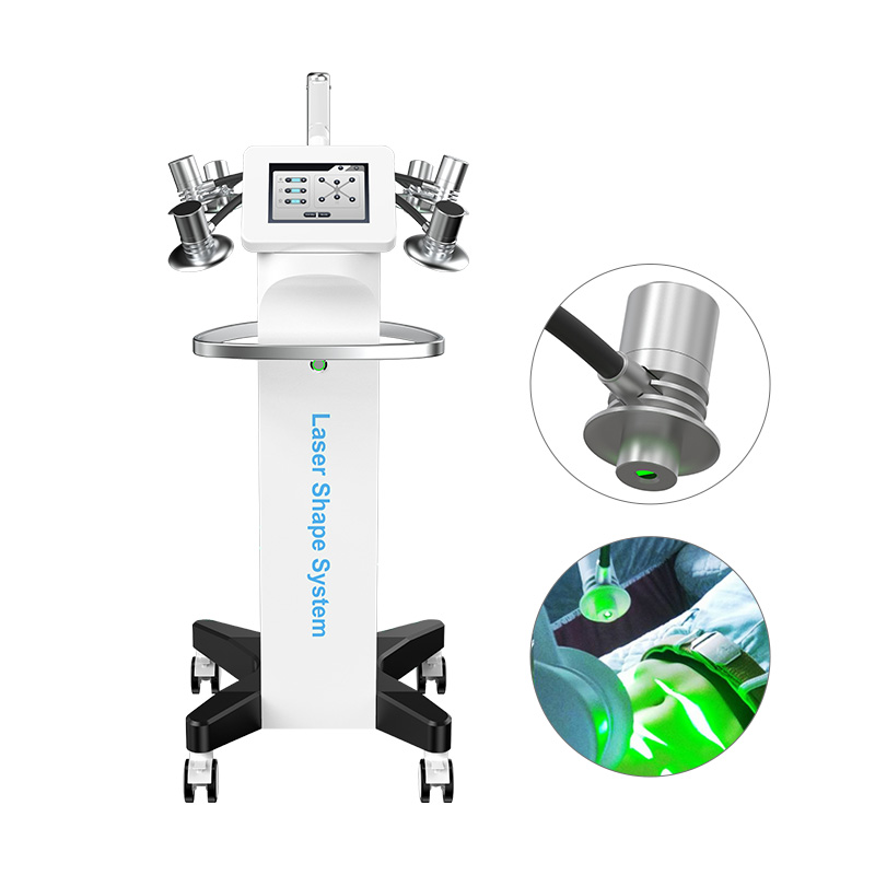 Remoção de gordura da máquina a laser de 6D Lipo 532nm Luz verde 635nm Máquina de emagrecimento da forma de queima de gordura vermelha de luz vermelha