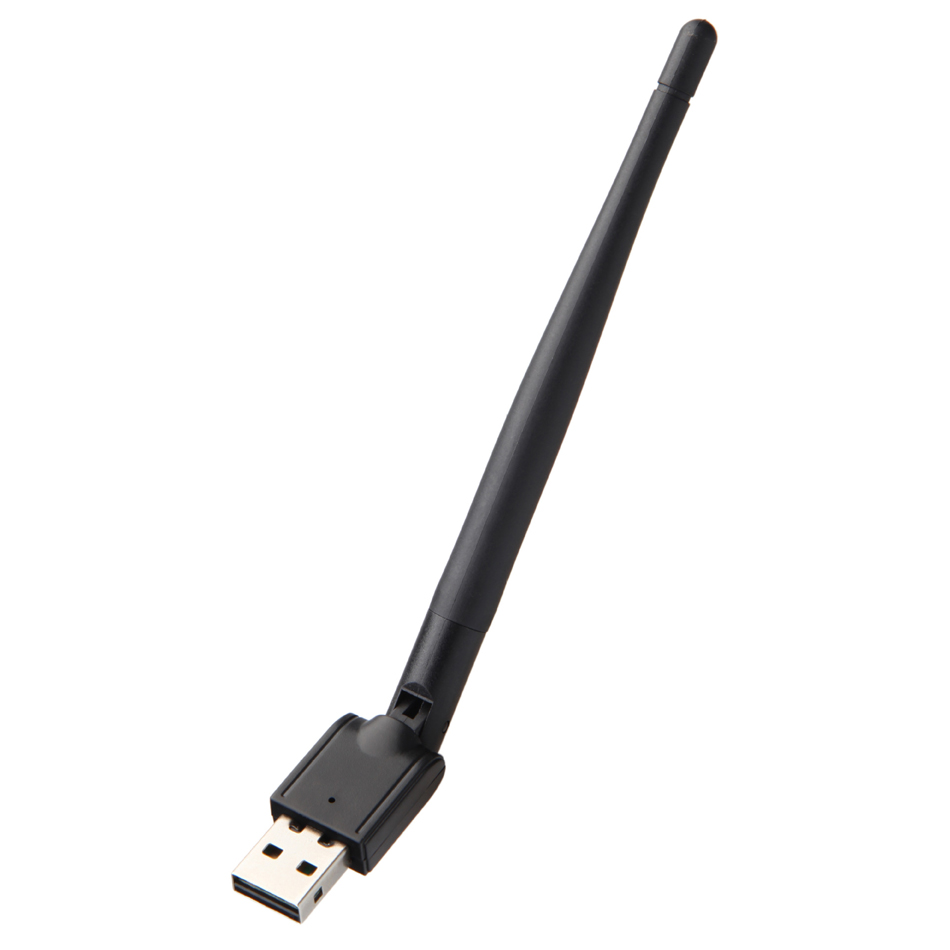 Adaptador Wifi USB de 150M MT7601 controlador gratuito tarjeta de red inalámbrica 150mbps Dongle para IPTV PC ordenador receptor Ethernet