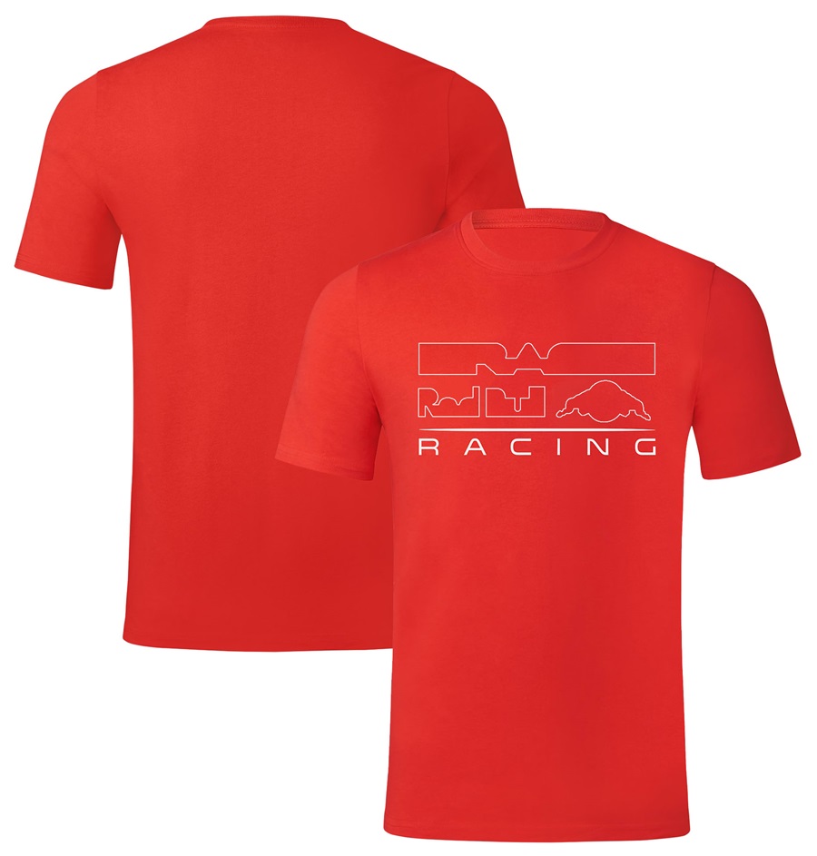 2024 F1レーシングファンTシャツフォーミュラ1チームポロシャツTシャツ夏のメンズカジュアルな通気性クルーTシャツスポーツジャージートップス