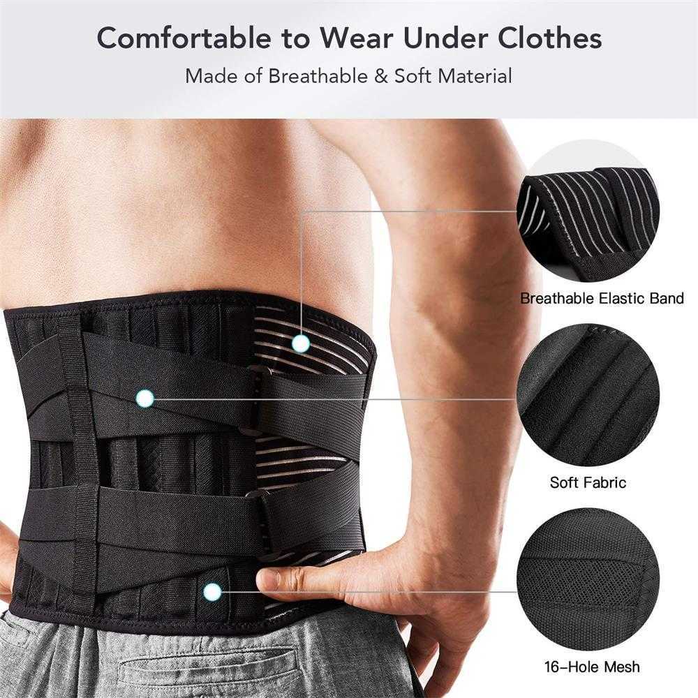 Cintura e shapewear abdominal traseiro de apoio lombar Homens de espartilho ortopédico Mulheres de descompressão da coluna