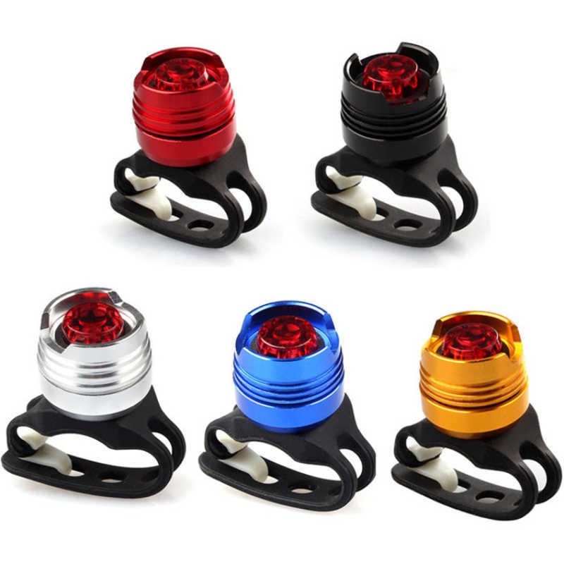 s LED avant vélo lumière tête vtt vélo lampe arrière étanche avertissement de sécurité feu arrière vélo accessoires 0202