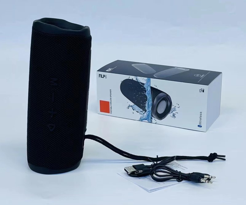 Flip 6 Bezprzewodowy głośnik Bluetooth Mini przenośny iPx7 Flip6 Wodoodporny głośniki na zewnątrz stereo muzyczny utwór Niezależna karta TF TF