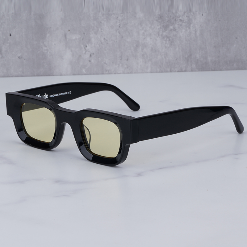 Sunglasses RHUDE X THIERRY LASRY RHODEO HIGH STREET SUNGLASSES MEN AND WOMEN SQUARE Antiuv400 Male STEAMPUNK PREMIUM ACETATE SOLAR286w