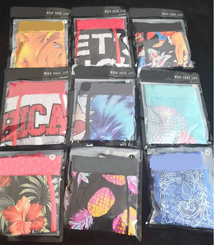 Дизайнерские шорты PSD Мужское боксерское белье Сексуальные матчи с печатными сантиметрами мягкие боксеры дышащие бренды мужские короткие штаны с размером сумки S-2XL