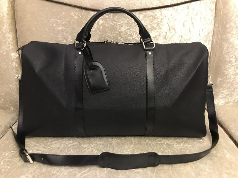 Diseñadores de moda bolsos de lona hombres de lujo bolsos de viaje femeninos bolsos de cuero bolso de mano de gran capacidad equipaje de mano bolso de fin de semana con candado 41414