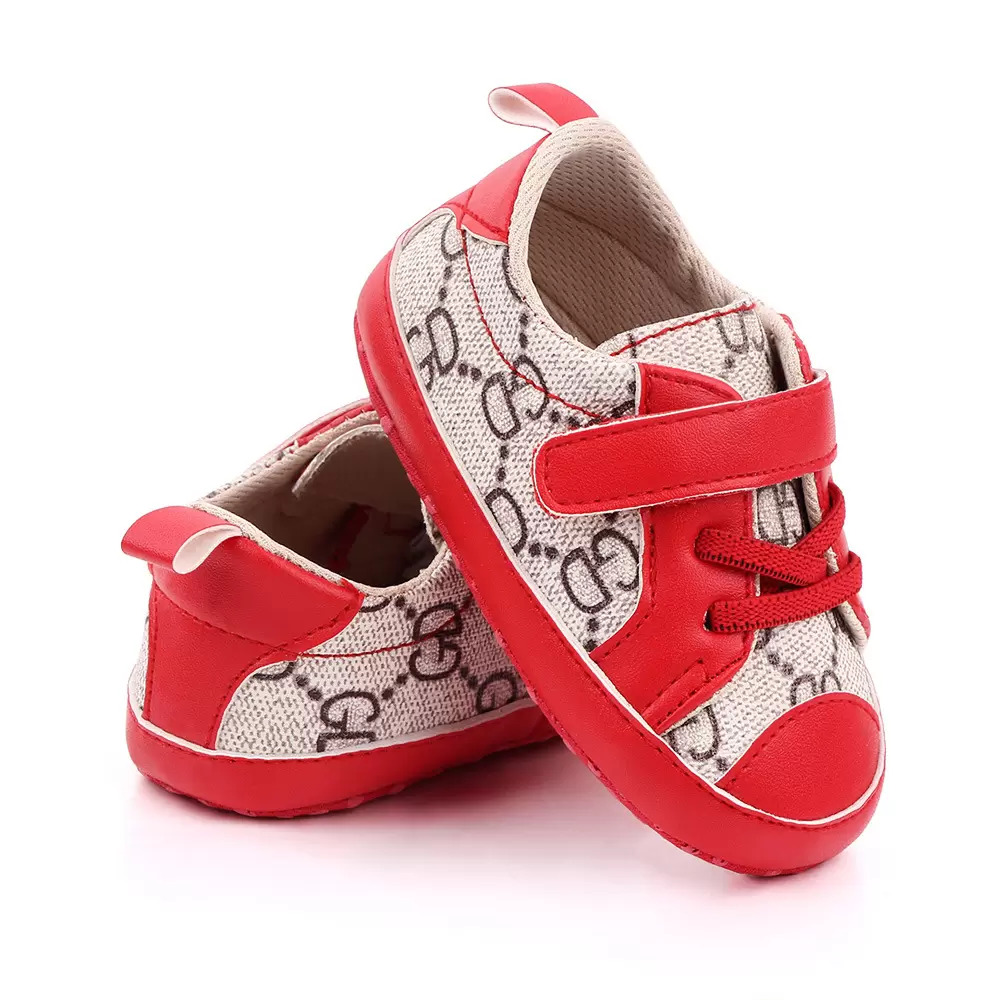 2023 Newborn Baby Shoes Spring Soft Bottom Sneakers baby Boys Non-slip shoes First Walkers 0-18Months