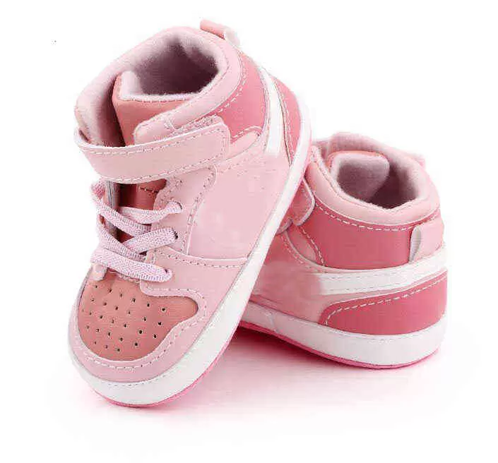 2023 Kids First Walkers Baby Leather Shoes Infant Sports Sneakers Boots Children Slippers Toddler Soft Sole Winter Warm Moccasin