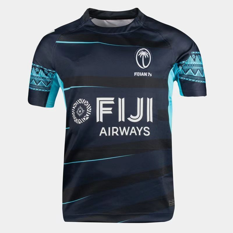 Nya 2023 Fiji Drua Rugby Jersey Hooded Sweat Flying Fijians Fiji 7s Rugby Shirt Alternativ skjorta tröjor Träningskläder Vest Jack2637481