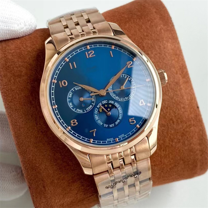 Montre de luxe мужские часы 42 мм автоматический механический механизм в стальном корпусе роскошные часы наручные часы люминесцентные 05327G