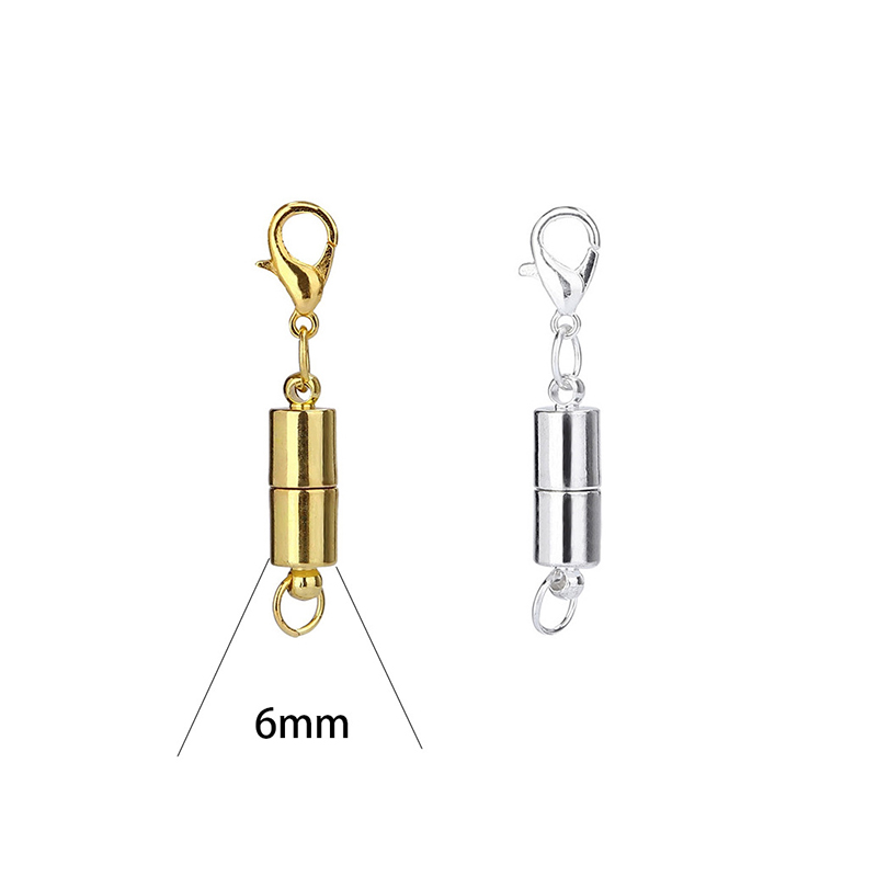 Creative Bracelet Clasps Hooks DIY Necklace Earring Jewelry Cylindrical Magnetic Buckle