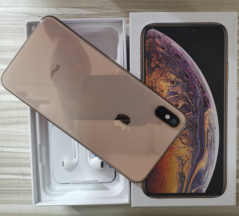 리퍼브 오리지널 잠금 해제 된 Apple iPhone XSMAX 전화 4G RAM 64GB 256GB ROM이있는 얼굴 ID