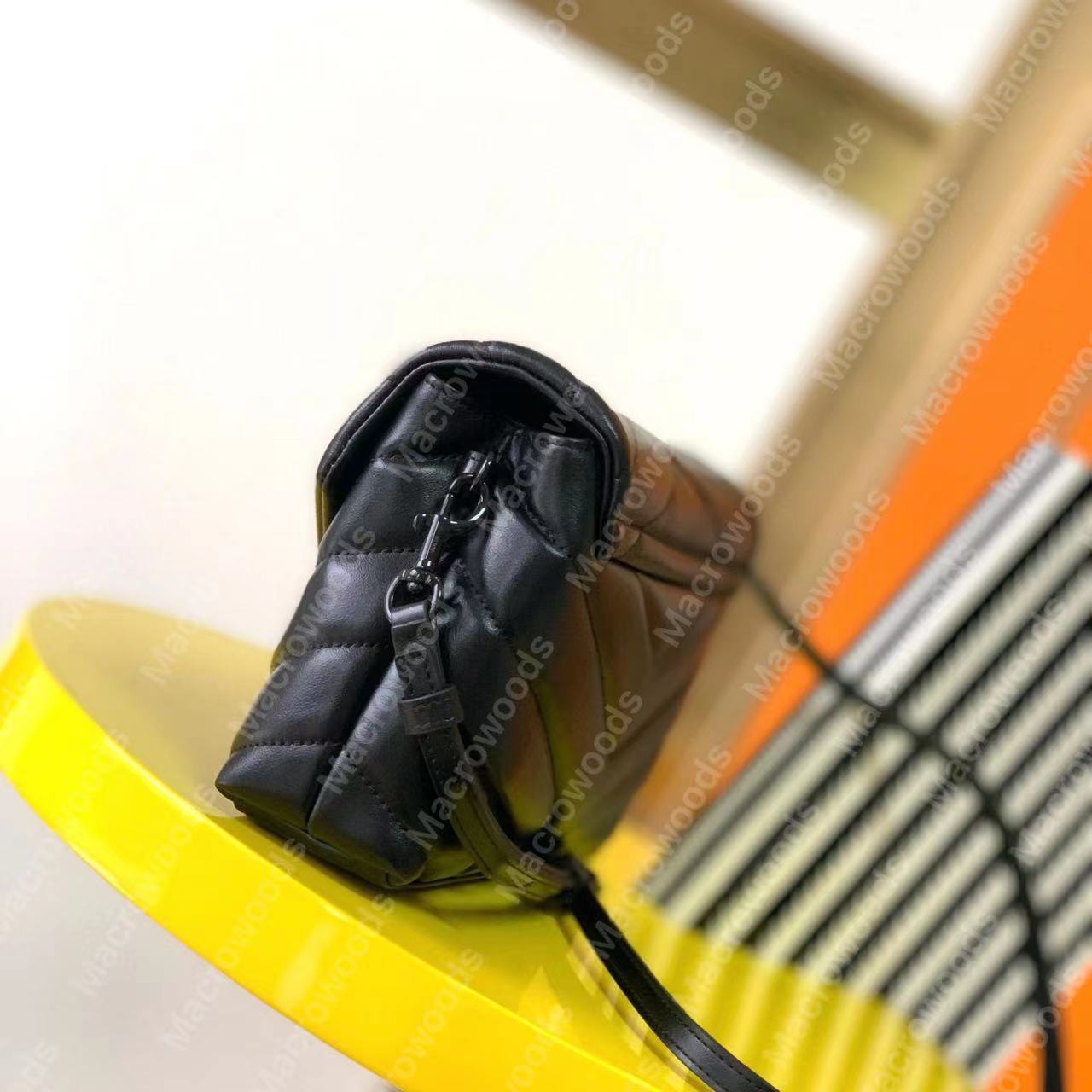 패션 절묘한 디자이너 숄더백 지갑 loulou bag 레트로 캐주얼 여성 토트 wo245z를위한 여성 가죽 단색 체인 핸드백