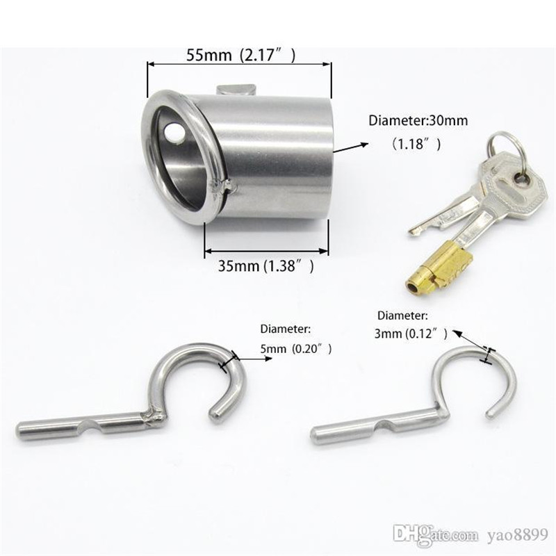 2023 Dispositif de ponction PA en acier inoxydable uniquement pour PA800 et PA600 COCK CAGE PENIS LOCK, CEINTURE DE RONNE T1237787277