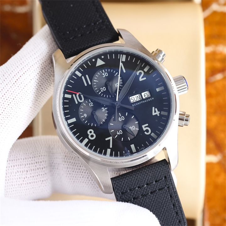 Montre de Luxe Herrenuhren 43 mm automatisches mechanisches Uhrwerk Stahlgehäuse Luxusuhr Armbanduhren leuchtend 02