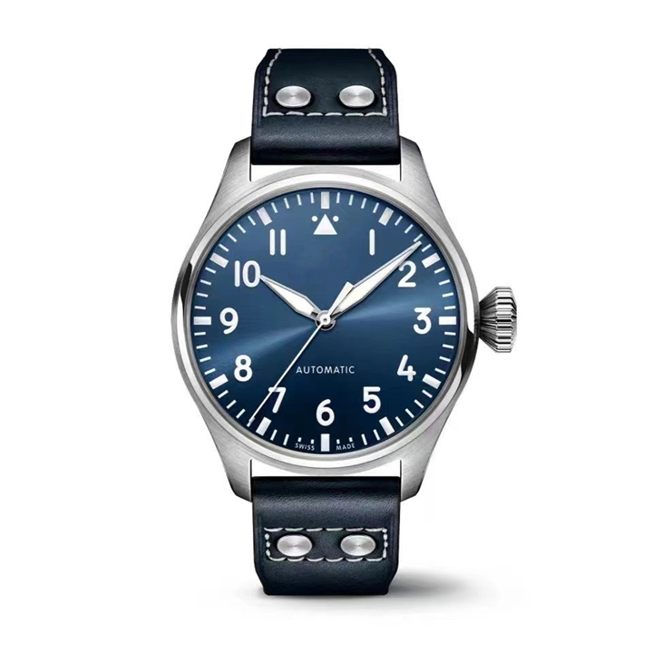 Montre de luxe men Relojes 43 mm movimiento mecánico automático caja de acero reloj de lujo Relojes de pulsera luminiscentes 01