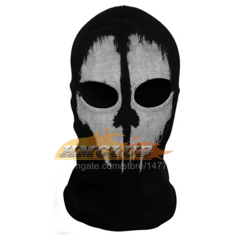 Mzz158 Ghost Balaclava Skull Mask de alta qualidade Ciclismo Face Face Airsoft Cosplay Mask 4 Styles for Motorcycle Outdoor Sports