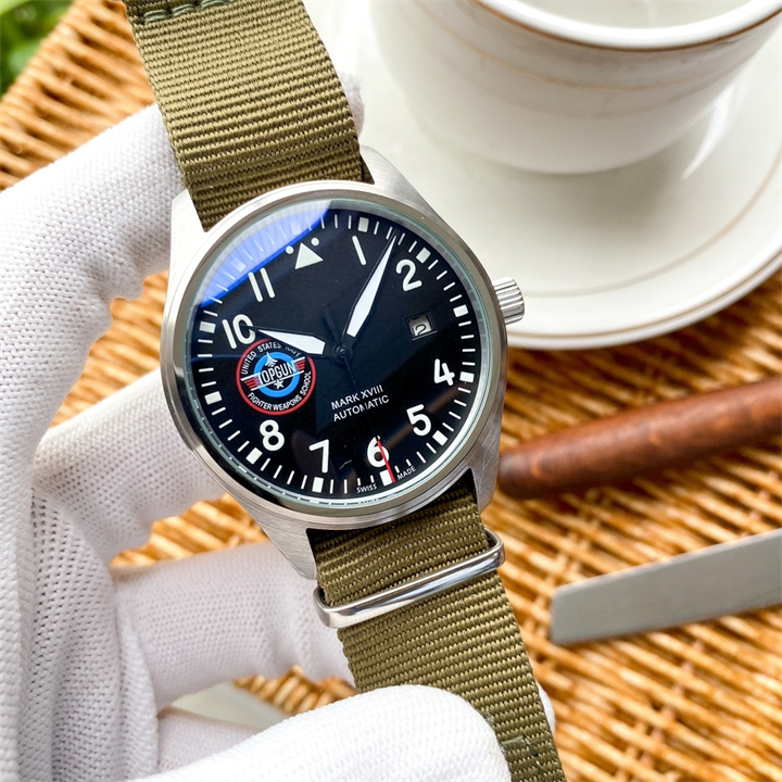 Montre de Luxe Men Watches 42mm 자동 기계식 운동 강철 케이스 럭셔리 시계 손목 시계 발광 03
