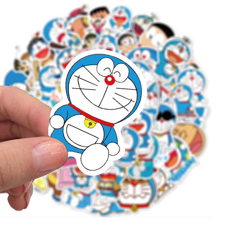 50st animation doraemon klisterm￤rke nobi nobi minamoto shizuka graffiti barn leksak skateboard bil motorcykel cykel klisterm￤rke dekaler grossist