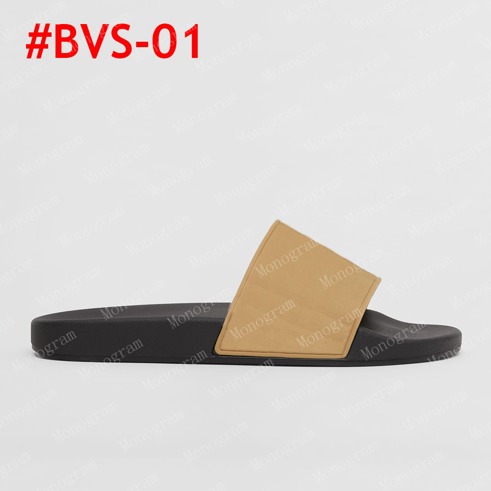 2023 beige slippers men slipper sandals women slides waterfront beige sandal womens flip flops mens shoes 36-45 with box and dust bag #BVS-01