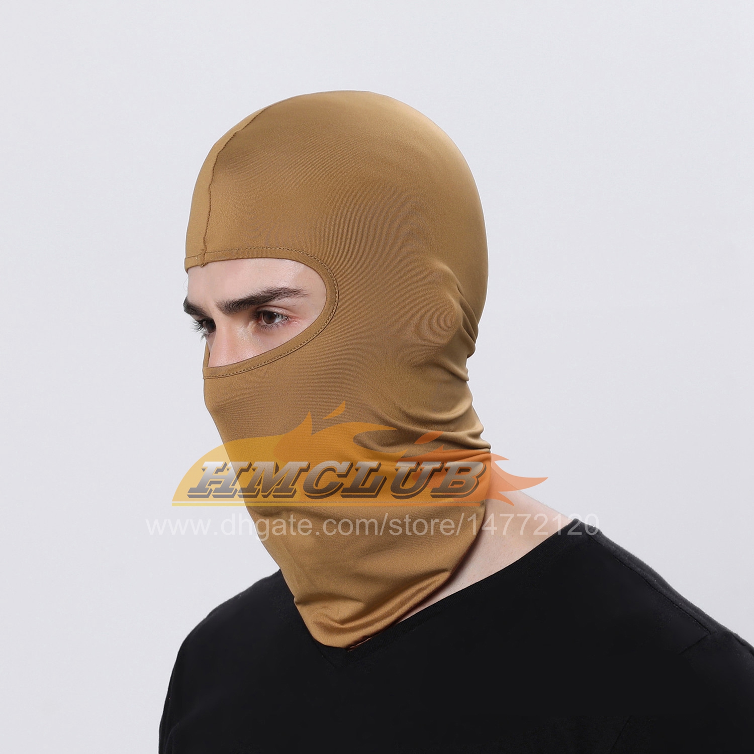 MZZ166 Outdoor Herren Damen Radfahren Lycra Sommer Sonne Ultra UV Anti-UV Gesichtsschutz Vollgesichtsmaske Unisex