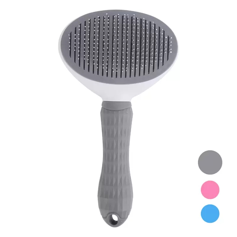 Factory Dog Supplies Grooming Self Cleaning Slicker Brush For Dog Cat Pet Shedding Comb Hair Remover Brosse Grooming Tool Massages Particle