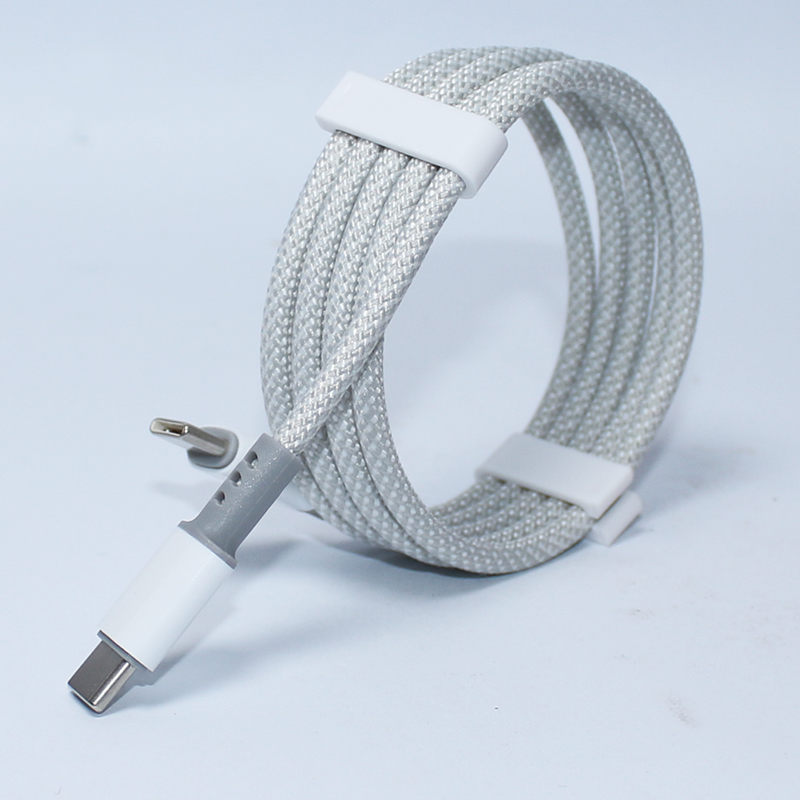 Type-C to Type-C Cables Fast Charger Braided Nylon Type C Cable Micro USB Charging Cable for Samsung Huawei Android Smartphones