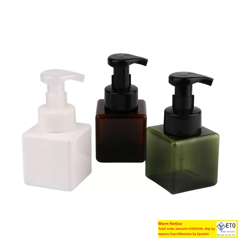 250 мл пенообразования рук мыло для мыла диспенсер для бутылочки для бутылочки для лосьона для лицевого очищающего средства для лиц