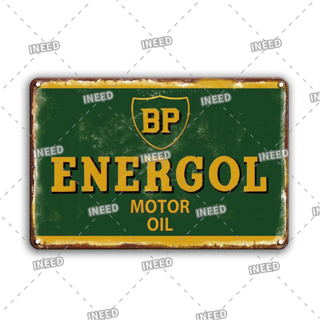 Extra motorolie metalen tinnen bord vintage kampioen bougie bougie tinnen bord retro tankstation decor gepersonaliseerde metalen plaque maat 30x20cm w01