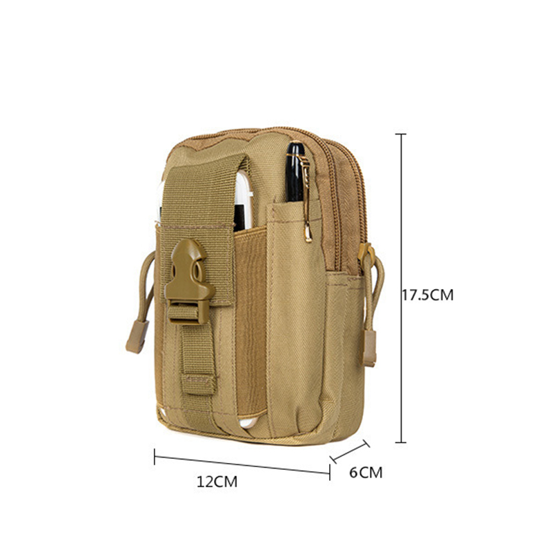 Activités de plein air Utilitaire Gadget Ceinture Taille Sac Tactique Molle Poche pour Chasse Camping Voyage