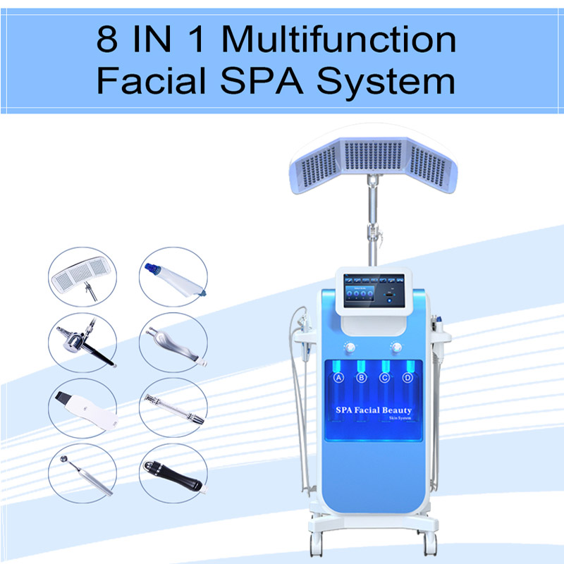 SPA Rejuvenation Skin Scrubber Microdermabrasion Hydro Facial Machine PDT Skin Care Device