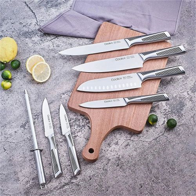Mutfak bıçakları seti 15 adet bıçak setleri ile blok şef bıçağı paslanmaz çelik içi boş saplı çatal bıçak taklitleri w104166646