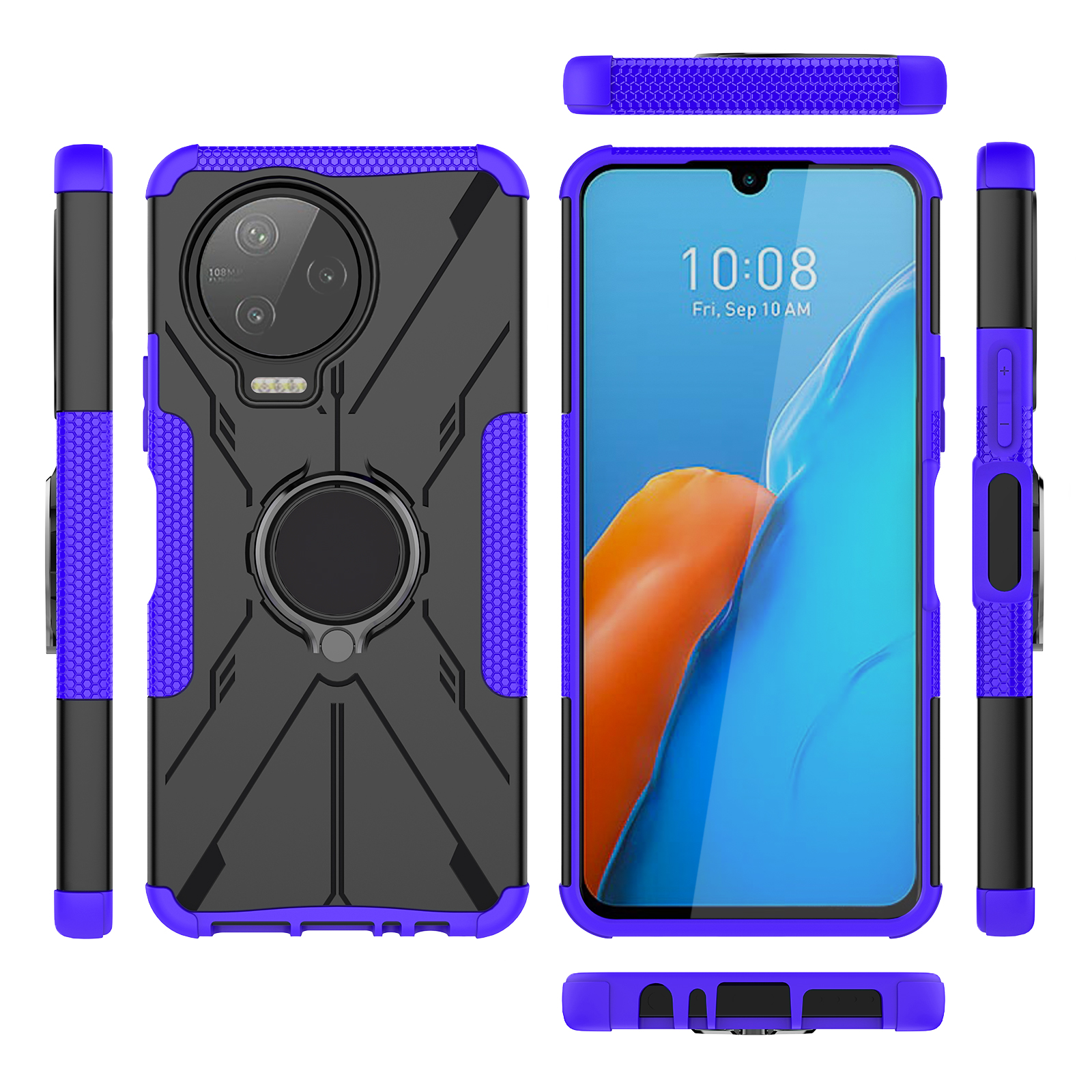 Telefoonhoesjes voor infinix hot 12 11 10 Smart 6 5 Opmerking 12 10 8 Pro 5G X670 X657 Armor Shockproof Case Cover Capa Funda