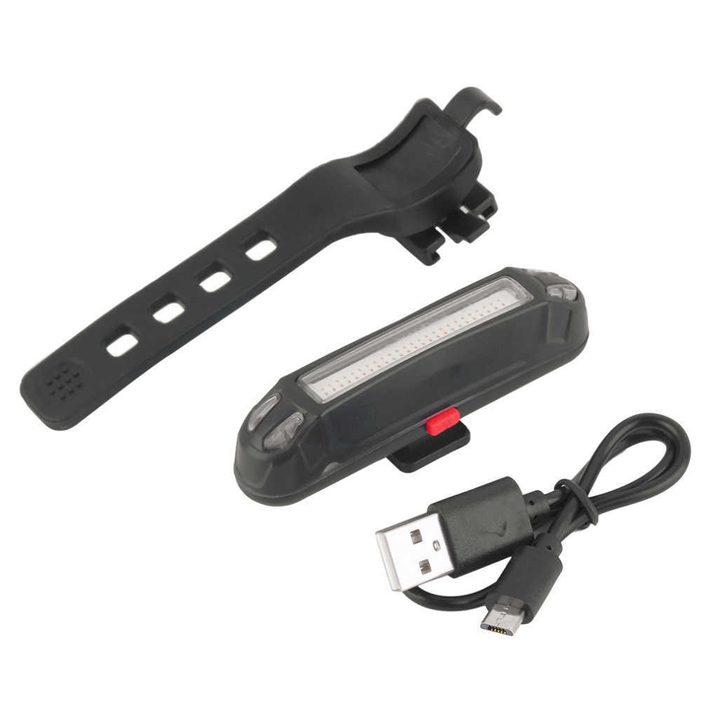 S ILLIGHT LED USB REARBISECLE RESTHARELISE فلاش ركوب الدراجات الفواس