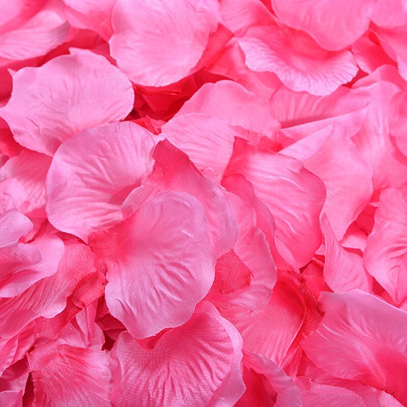Bröllopsblommor /parti Silk Rose Petals For Wedding Party Valentine Decoration Romantic Artificial Fake Flower 40 Färger Bröllopstillbehör