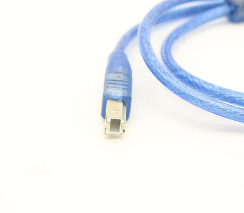 USB 2.0 Printerkabel Een mannelijke naar B mannelijke printer USB -kabel voor printerscanner HP Canon Lexmark Epson Dell