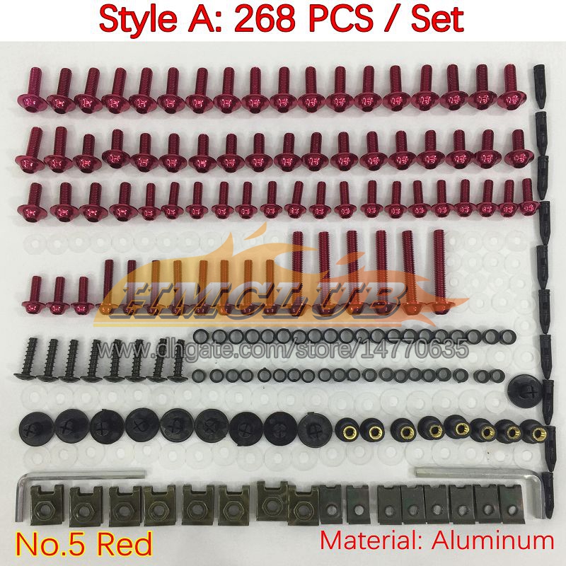 Complete MOTO Body Full Screws Kit For HONDA VFR800 VFR 800 VFR800RR 2002 2003 2005 2006 07 08 09 10 11 12 Motorcycle Fairing Bolts Windscreen Bolt Screw Nuts Nut