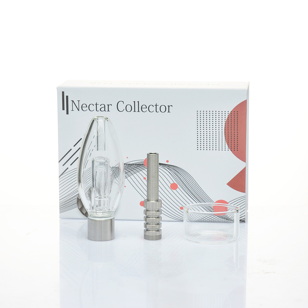 510 schroefgewricht Nectar Verzamel rookaccessoires Glaslengte = 86 mm Mini nectar Verzamel met Quartz Tip Titanium Tip Stro NC Kit DAB Rig