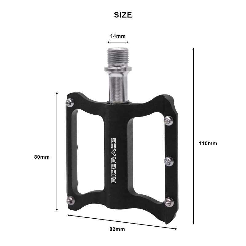 Bike Pedals Bike Pedals MTB Road Sealed Bearings Aluminium Alloy For Mountain Bicycle Pedal Wide Flat Platform Bicicleta Accessories Part 0208