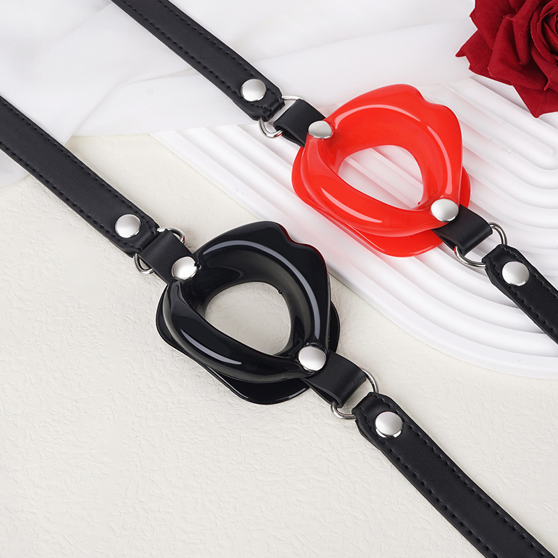 Nouveaux jouets érotiques esclave Bondage sangle lèvres O Ring, bouche ouverte en Silicone fétiche, jouets sexuels pour adultes pour Couples SM6513