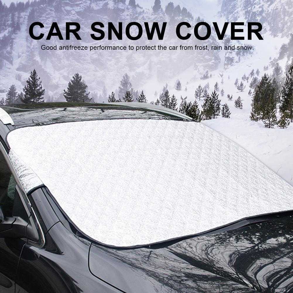 Universal Car Cover Zimowa szyba przedszkola Wodoodporna Wodoodporna Wodoodporna anty -lodowa mróz automatyczne ochraniacze