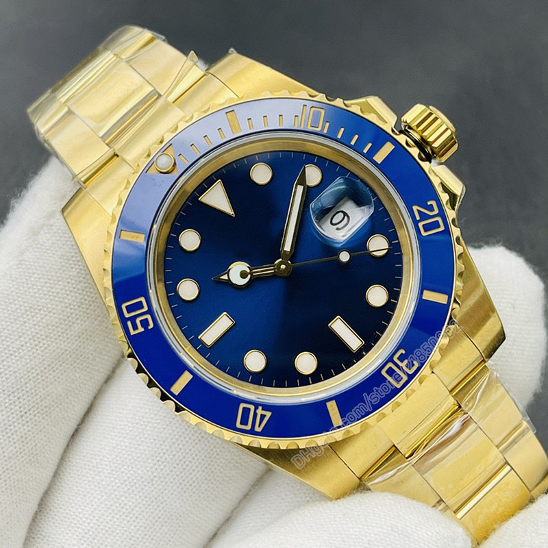 Fetta in ceramica e quadrante nero Orologio bico-tono Meccanico automatico 3235 MOVIMENTO Sapphire Multifunzionale James Cameron Oyster Perpet280x