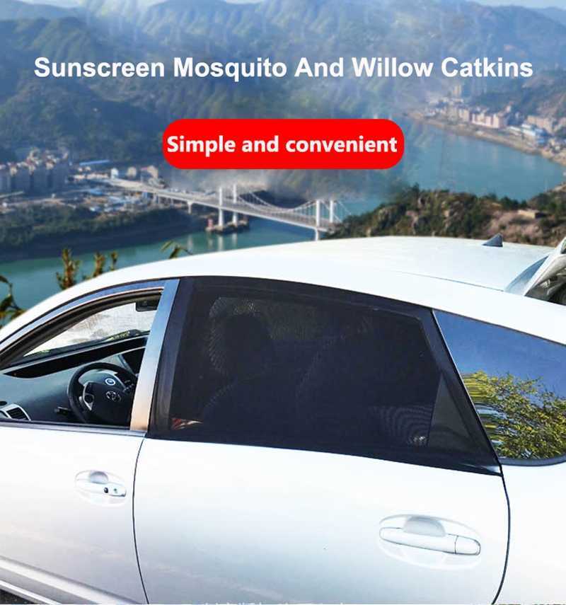 Janela de carro Sunshade Sun Visor Shade Sox Mesh Isoll Shield Shield Protector Curtain 