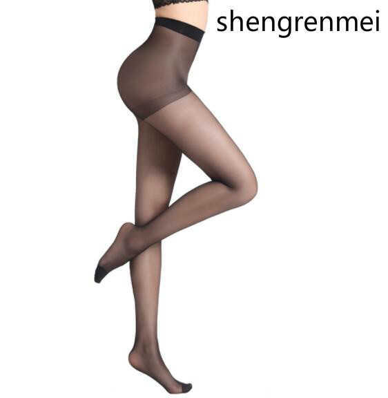 Kvinnors jumpsuits Rompers Shengrenmei 2019 mode Summer Tights Ladies Pantyhose Women Sexig ultratunn Strumpa Black Coffee Dropshipping Y2302